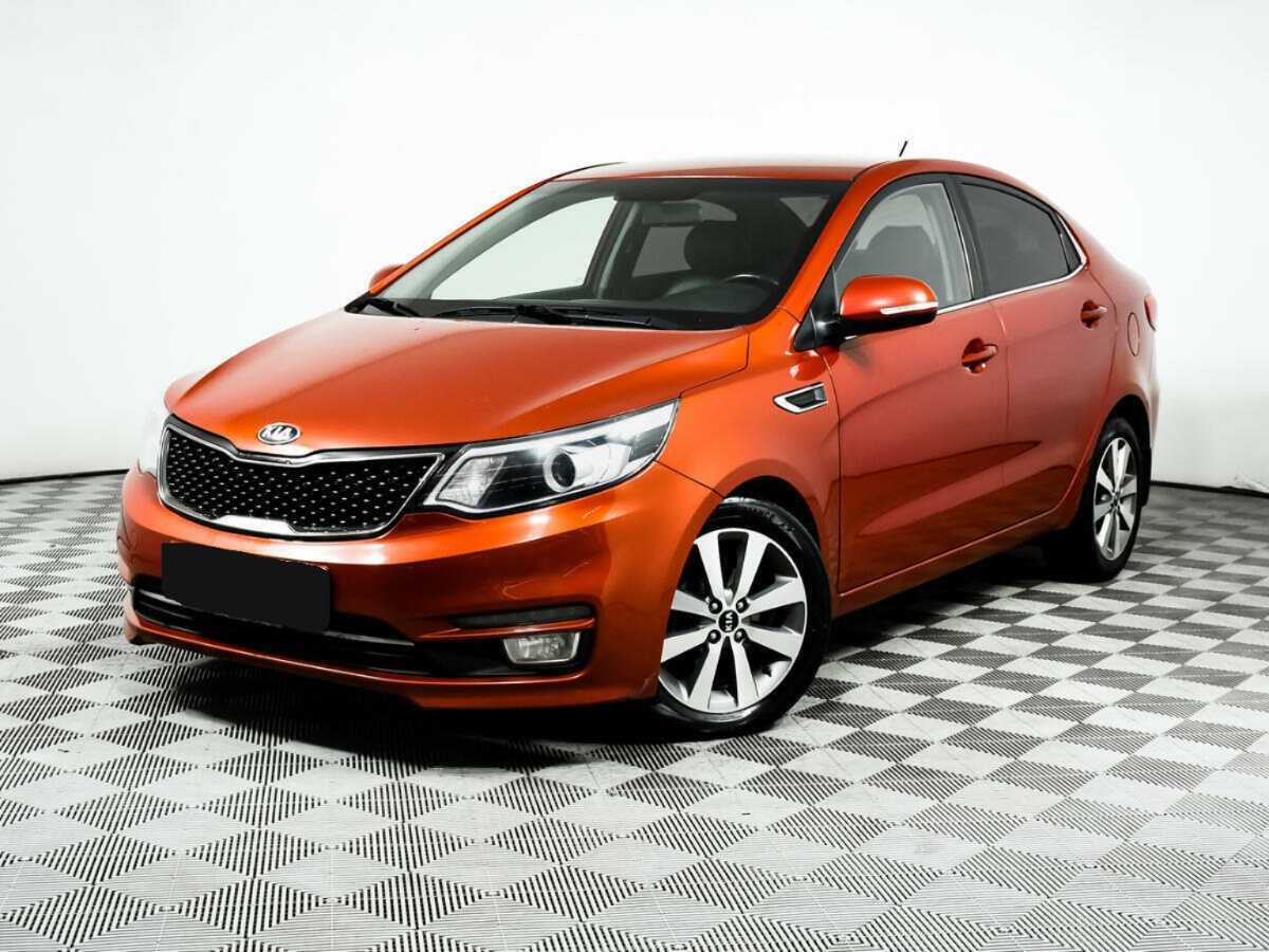 Kia Rio 2015 года с пробегом. Посмотреть фото