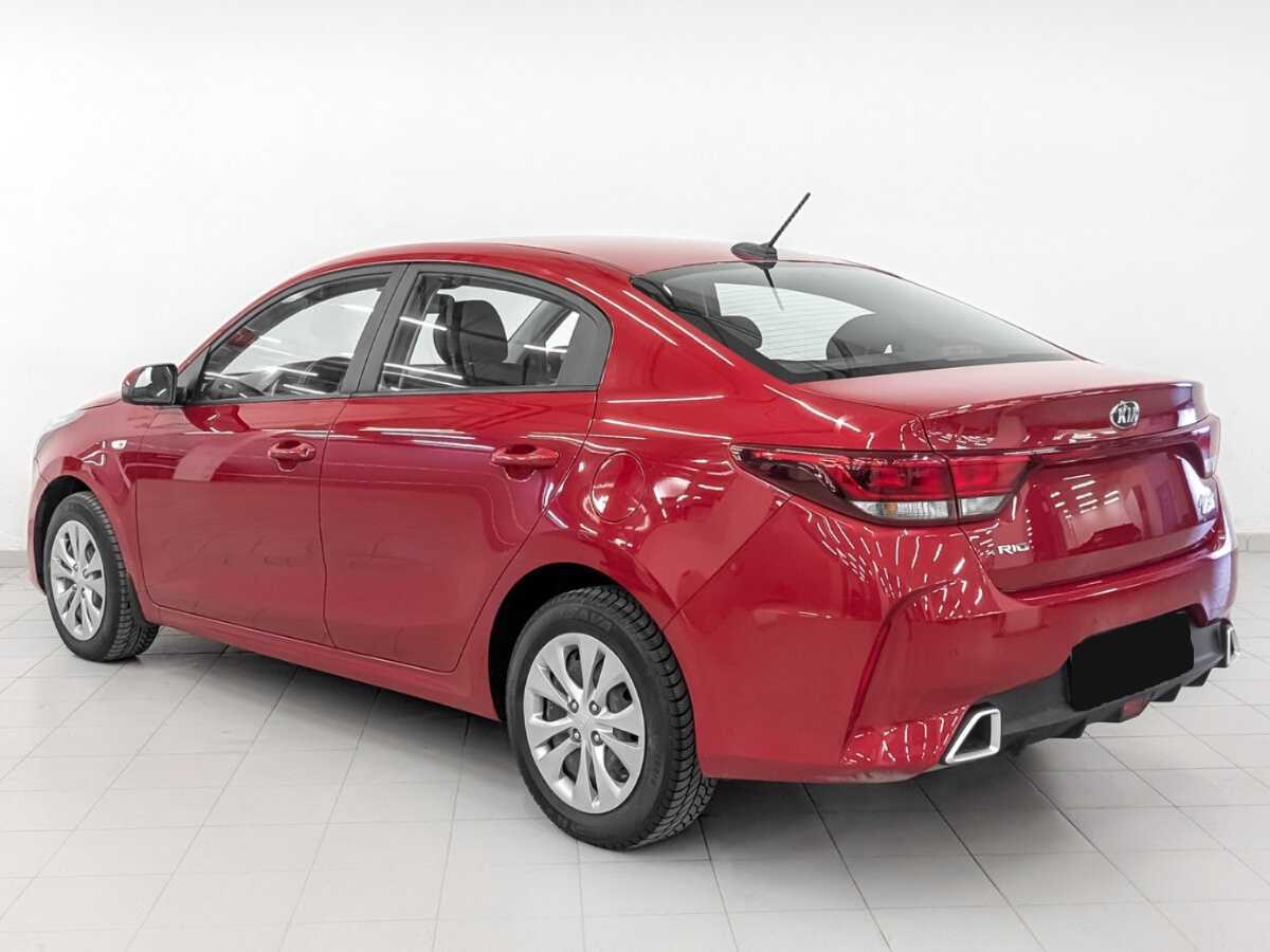 Kia Rio 2021 года с пробегом. Фото: #6