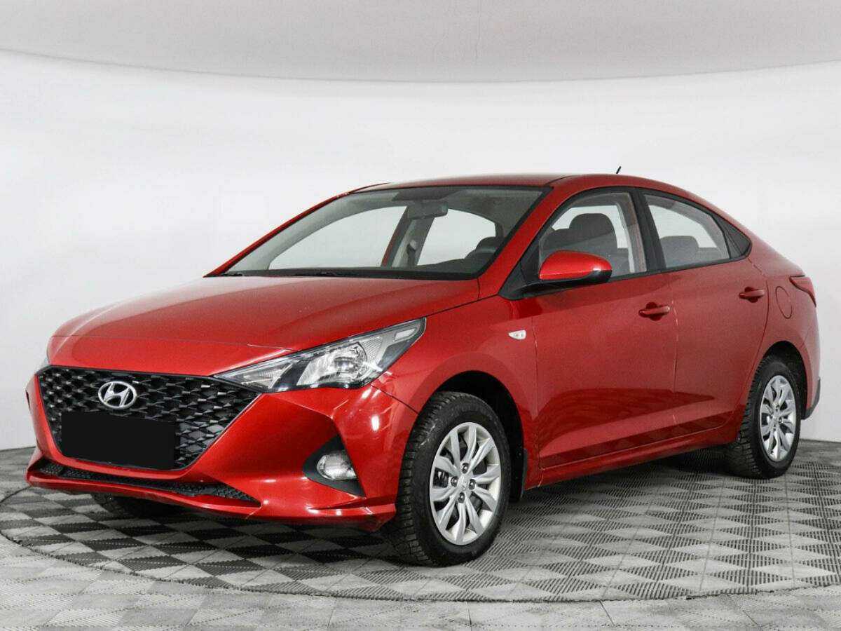 Hyundai Solaris 2021 года с пробегом. Посмотреть фото