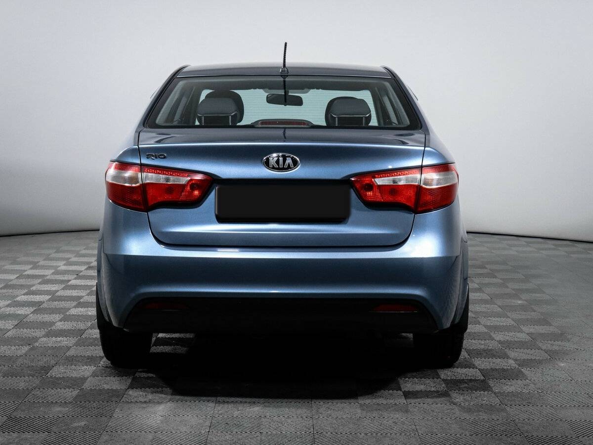 Kia Rio 2013 года с пробегом. Фото: #4