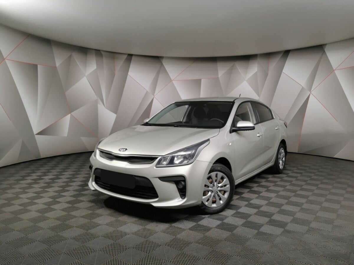 Kia Rio 2018 года с пробегом. Посмотреть фото