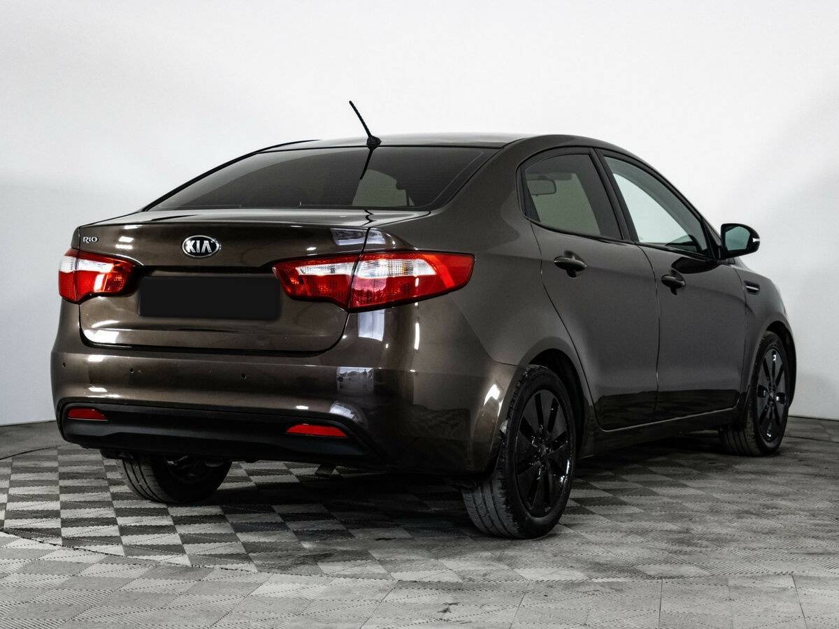 Kia Rio 2014 года с пробегом. Фото: #3