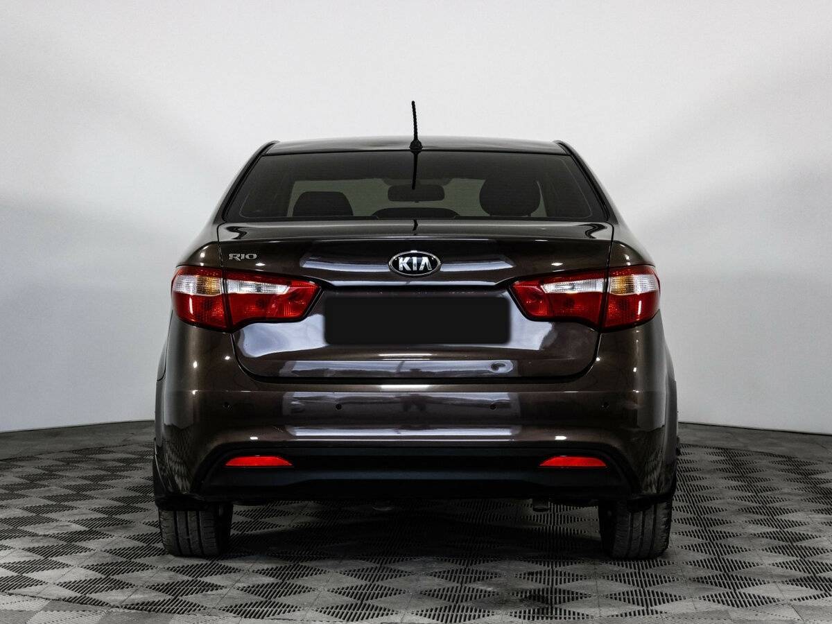 Kia Rio 2014 года с пробегом. Фото: #4