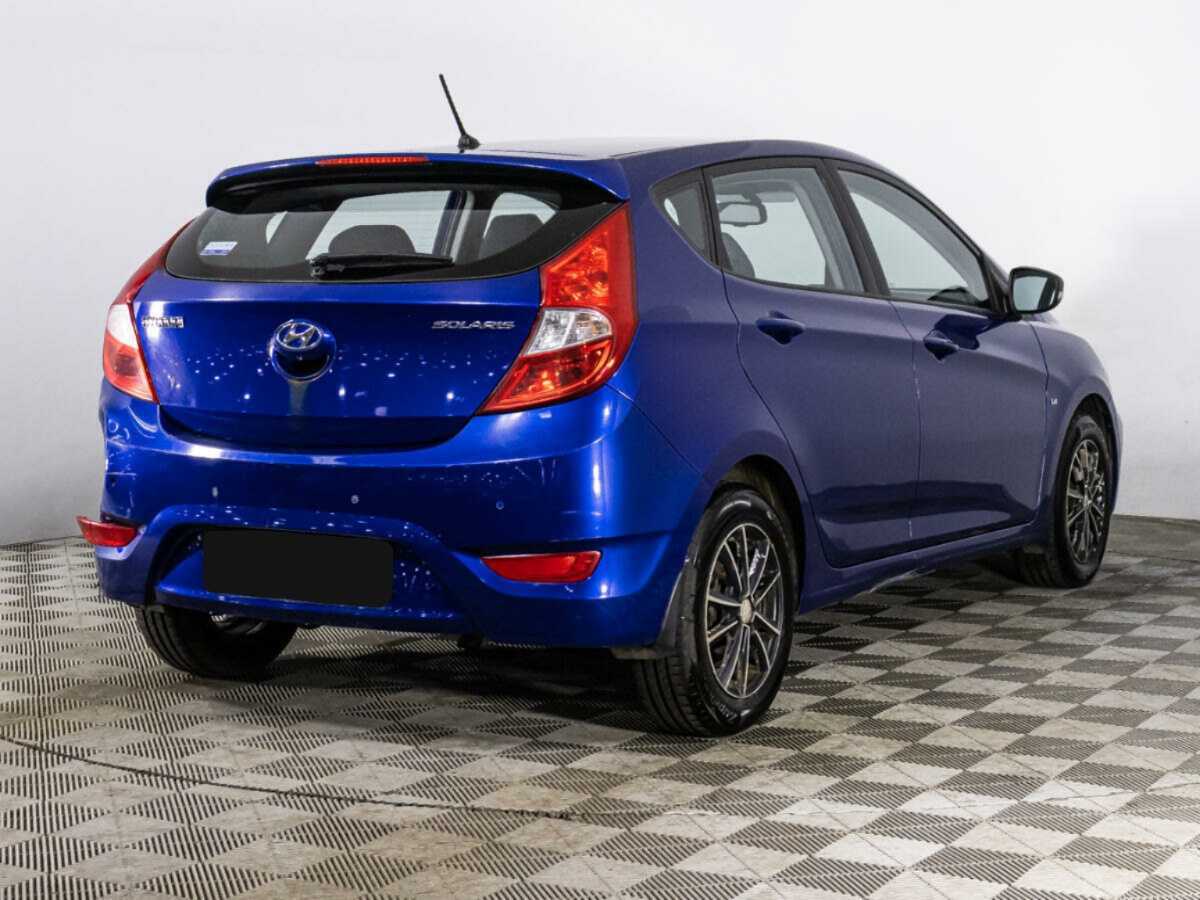 Hyundai Solaris 2013 года с пробегом. Фото: #4