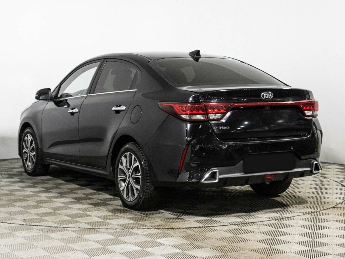 Kia Rio 2021 года с пробегом. Фото: #6