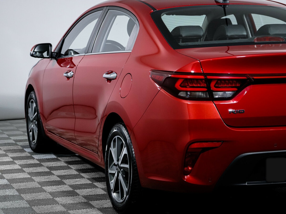 Kia Rio 2020 года с пробегом. Фото: #14