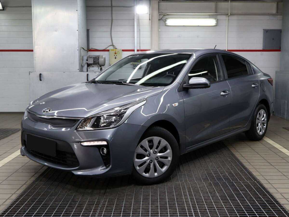 Kia Rio 2018 года с пробегом. Посмотреть фото