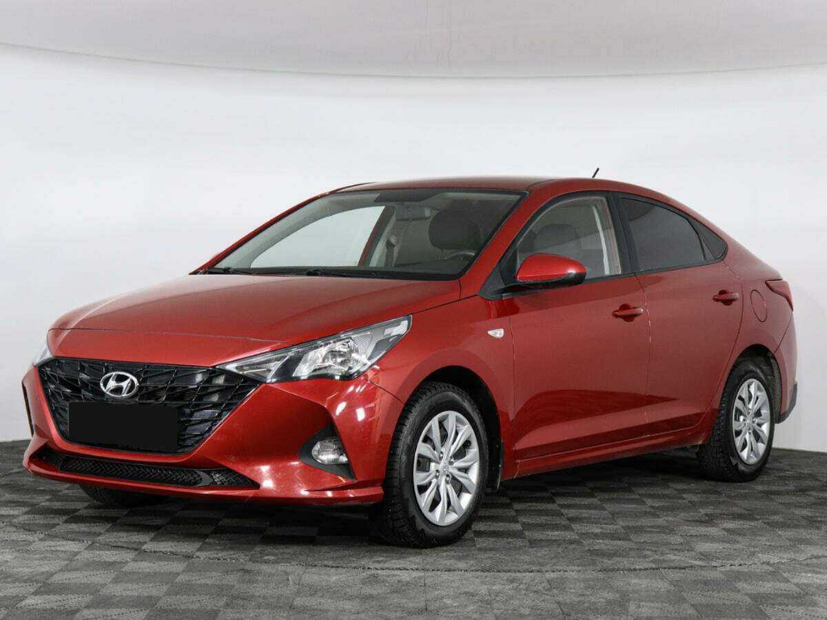 Hyundai Solaris 2021 года с пробегом. Посмотреть фото