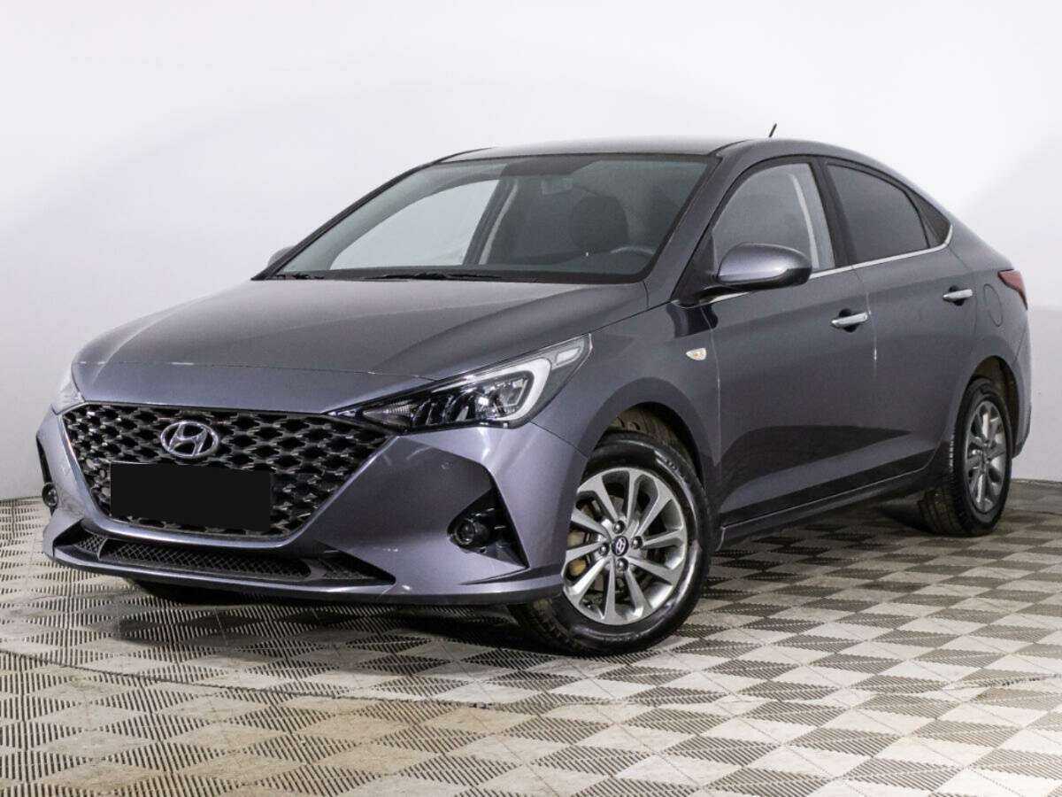 Hyundai Solaris 2021 года с пробегом. Посмотреть фото