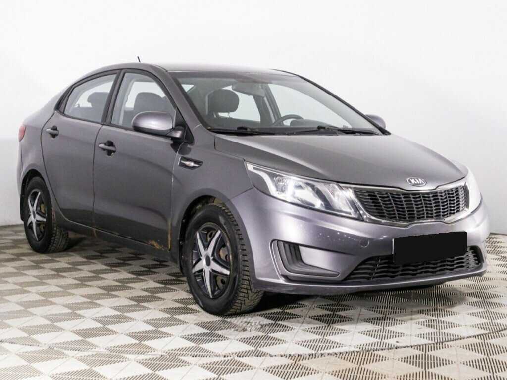 Kia Rio 2013 года с пробегом. Фото: #2