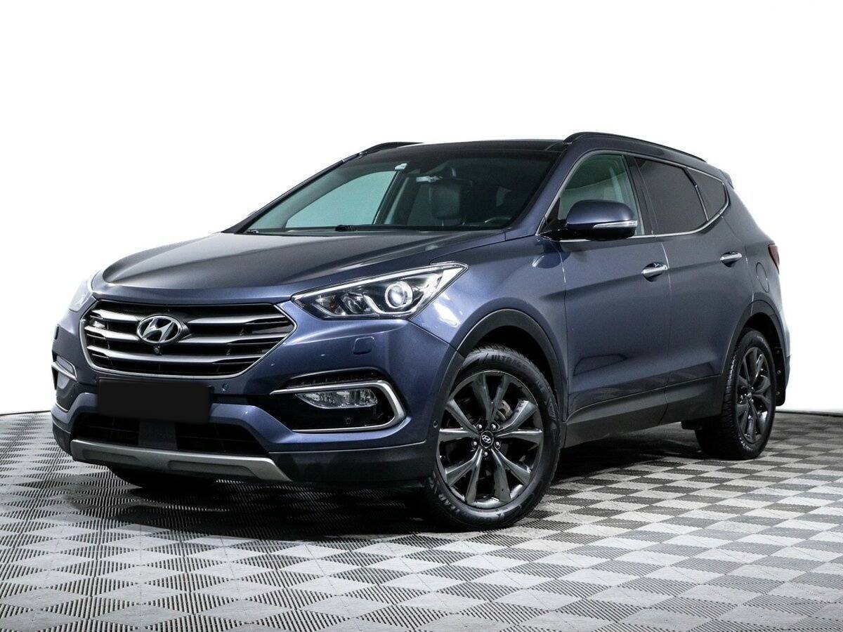 Hyundai Santa Fe 2017 года с пробегом. Посмотреть фото