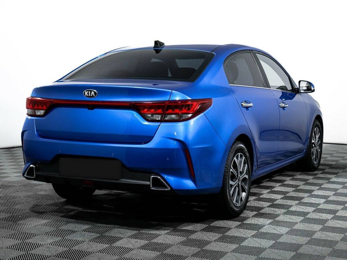 Kia Rio 2021 года с пробегом. Фото: #4
