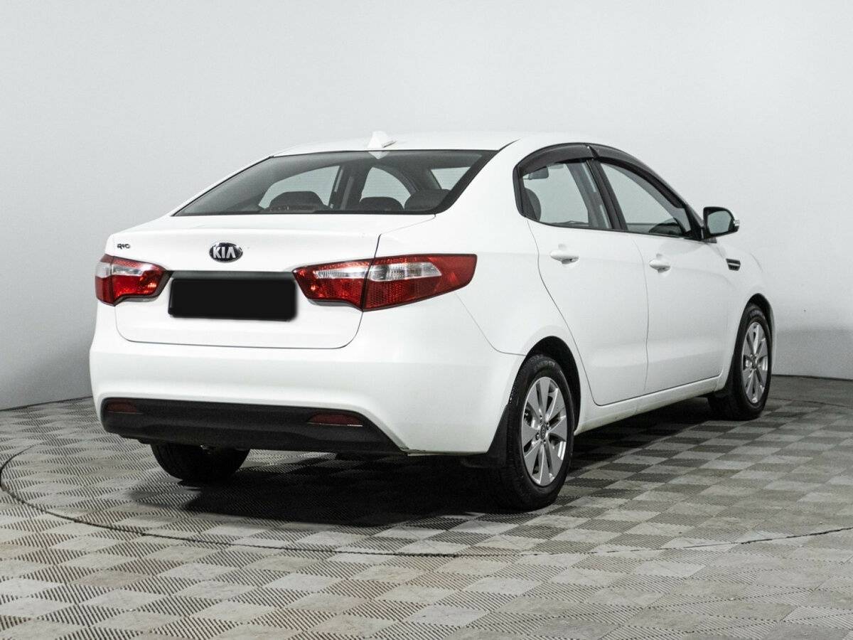 Kia Rio 2013 года с пробегом. Фото: #4