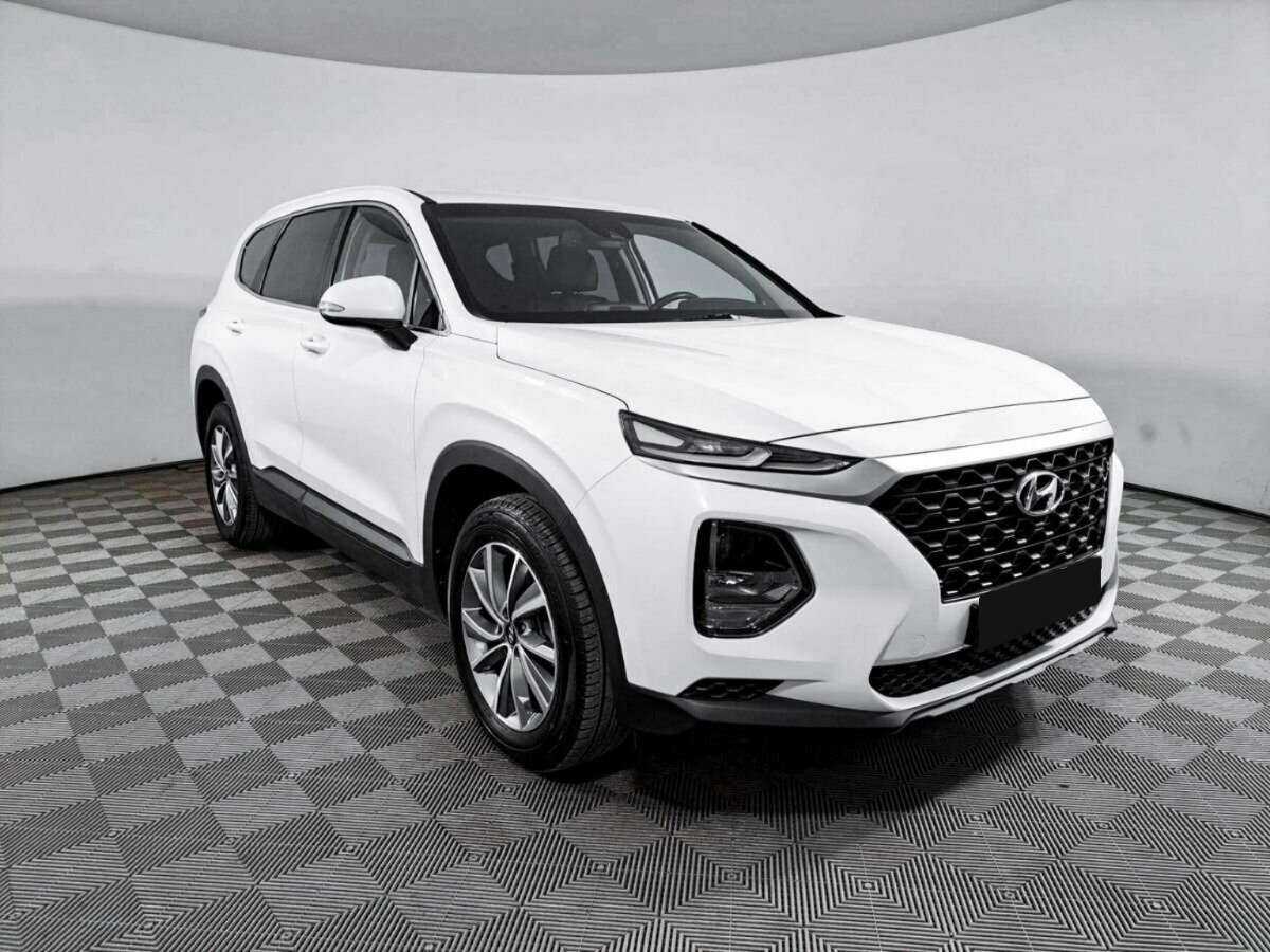 Hyundai Santa Fe 2019 года с пробегом. Фото: #2