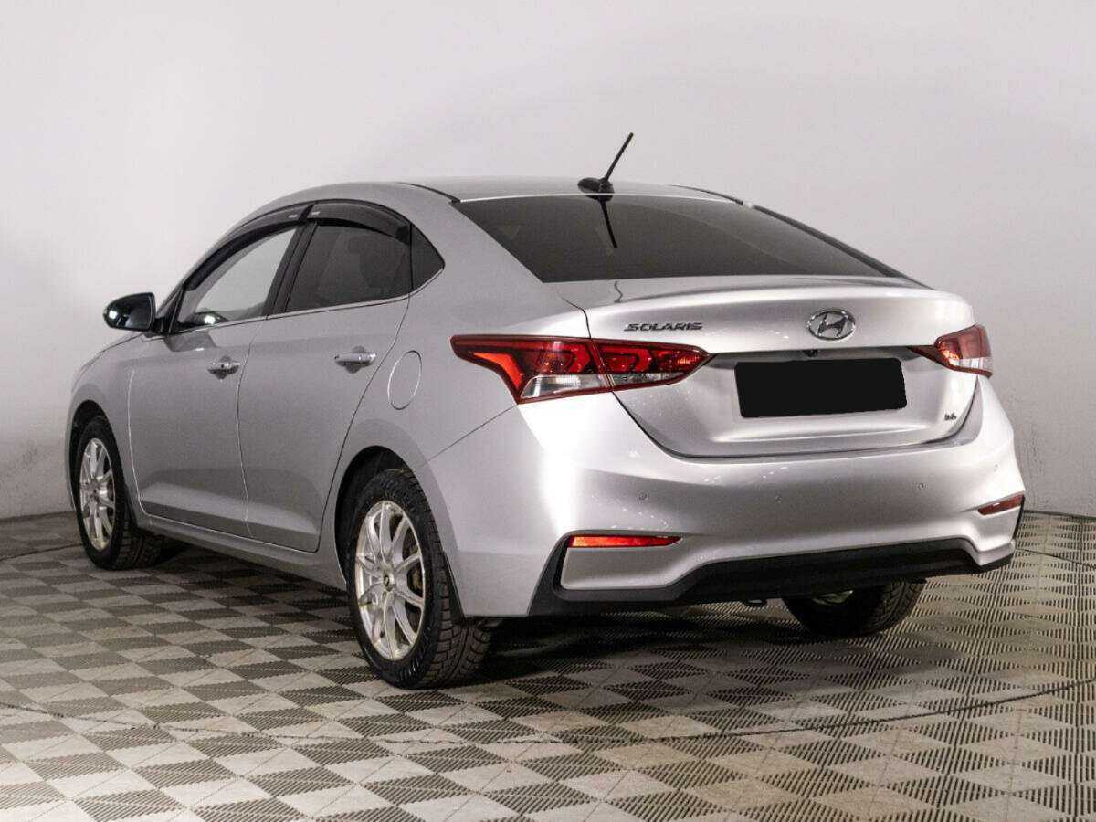 Hyundai Solaris 2018 года с пробегом. Фото: #6