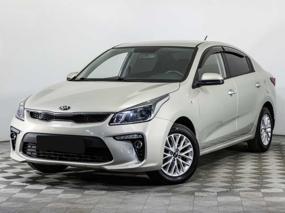 Kia Rio 2019 года с пробегом. Посмотреть фото