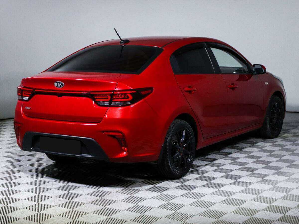 Kia Rio 2020 года с пробегом. Фото: #3