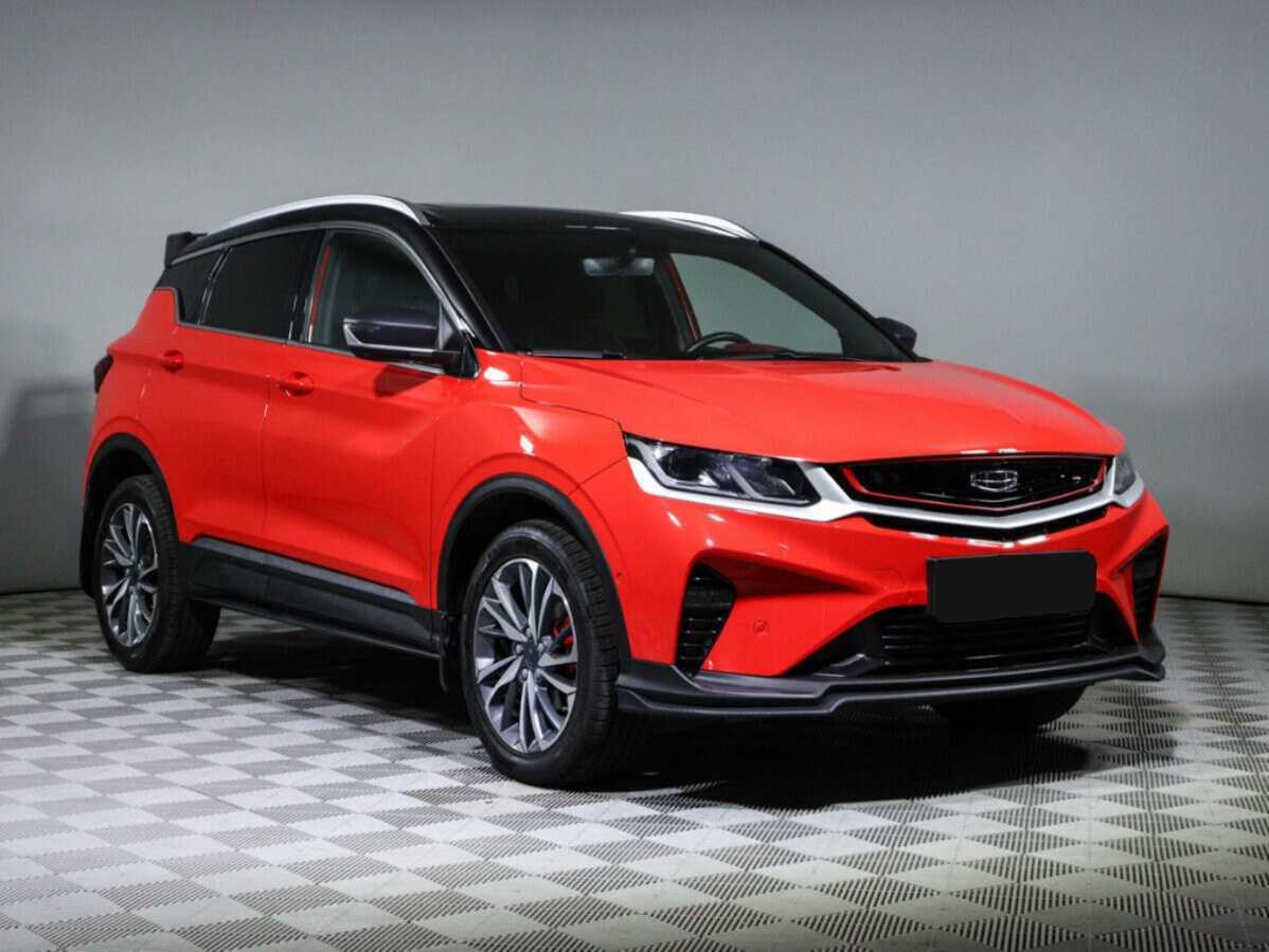 Geely Coolray 2022 года с пробегом. Фото: #2