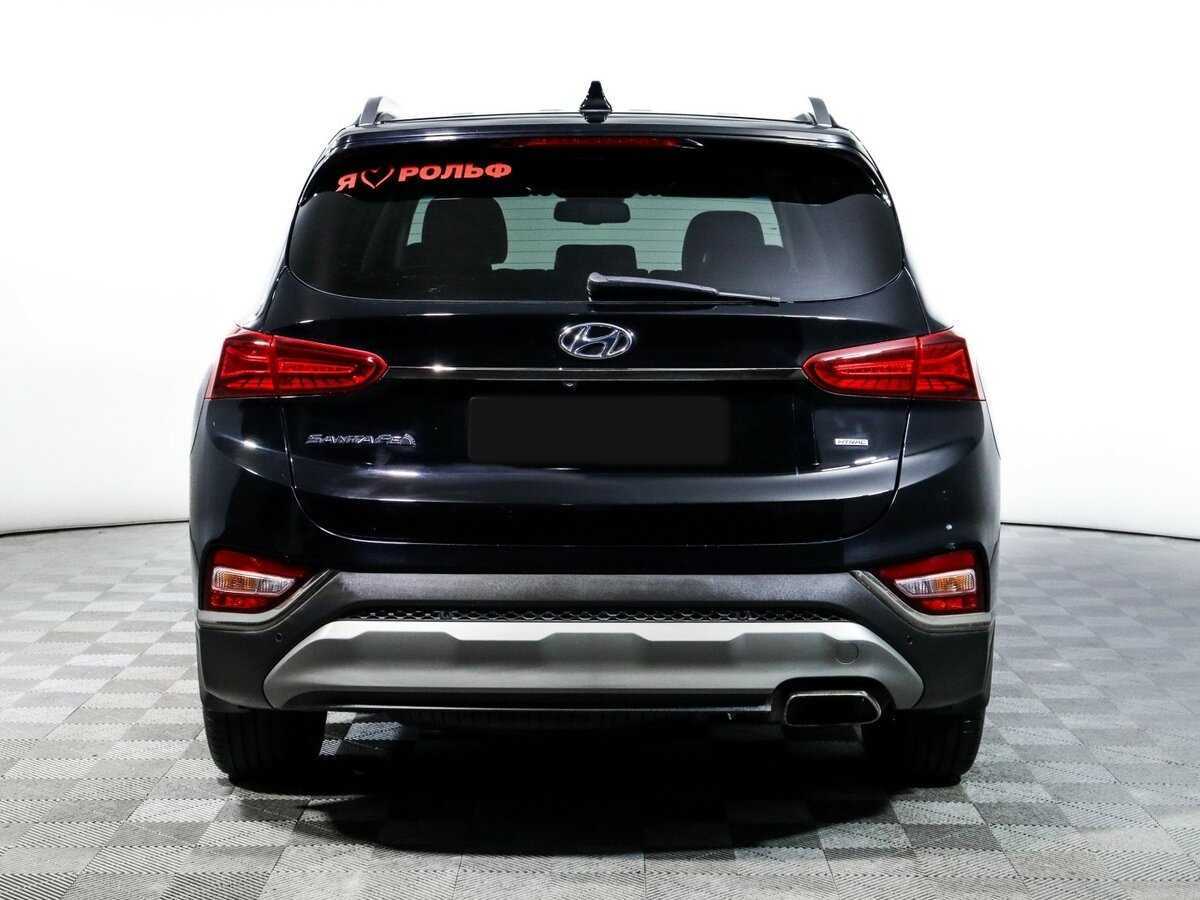 Hyundai Santa Fe 2019 года с пробегом. Фото: #5