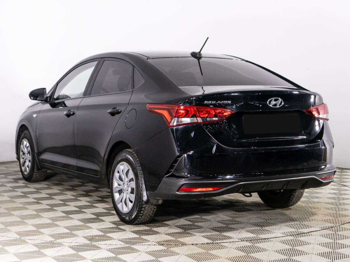 Hyundai Solaris 2021 года с пробегом. Фото: #6