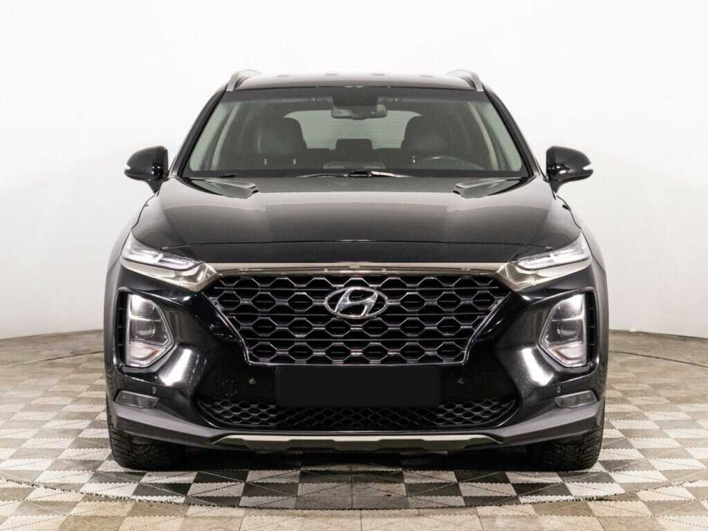 Hyundai Santa Fe 2019 года с пробегом. Фото: #1
