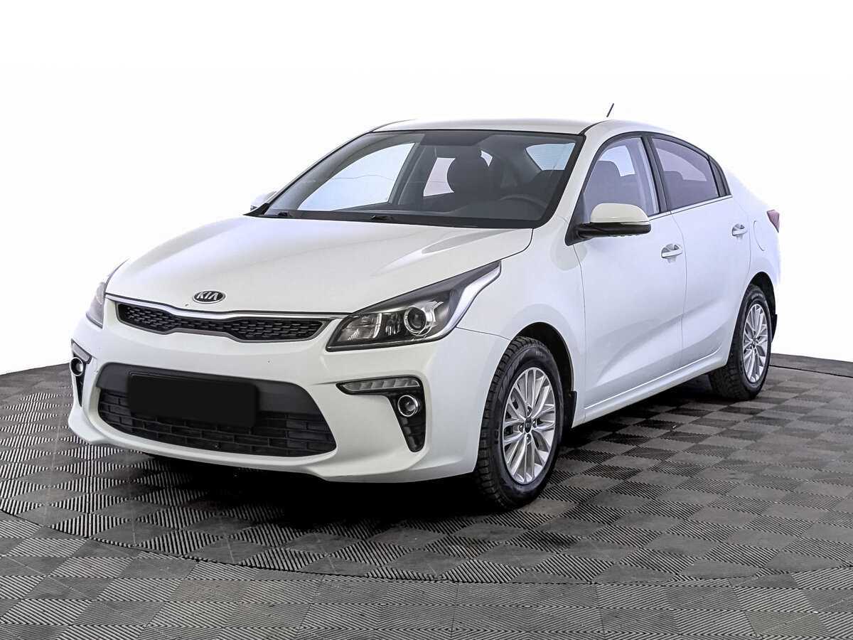 Kia Rio 2018 года с пробегом. Посмотреть фото