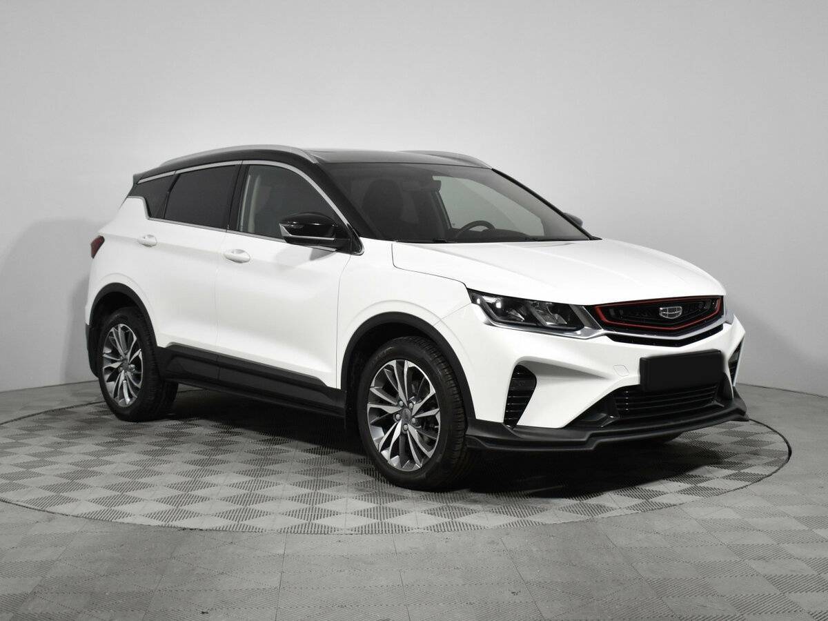 Geely Coolray 2021 года с пробегом. Фото: #2