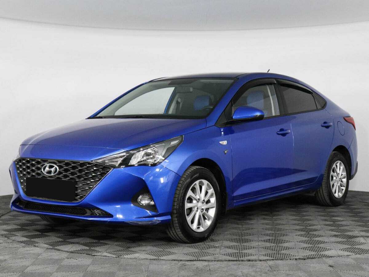 Hyundai Solaris 2021 года с пробегом. Посмотреть фото