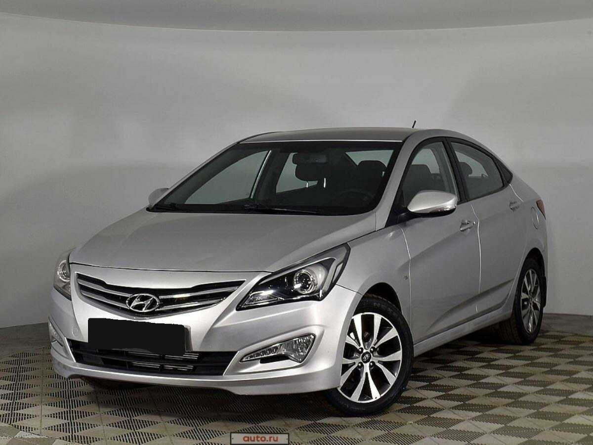 Hyundai Solaris 2015 года с пробегом. Посмотреть фото