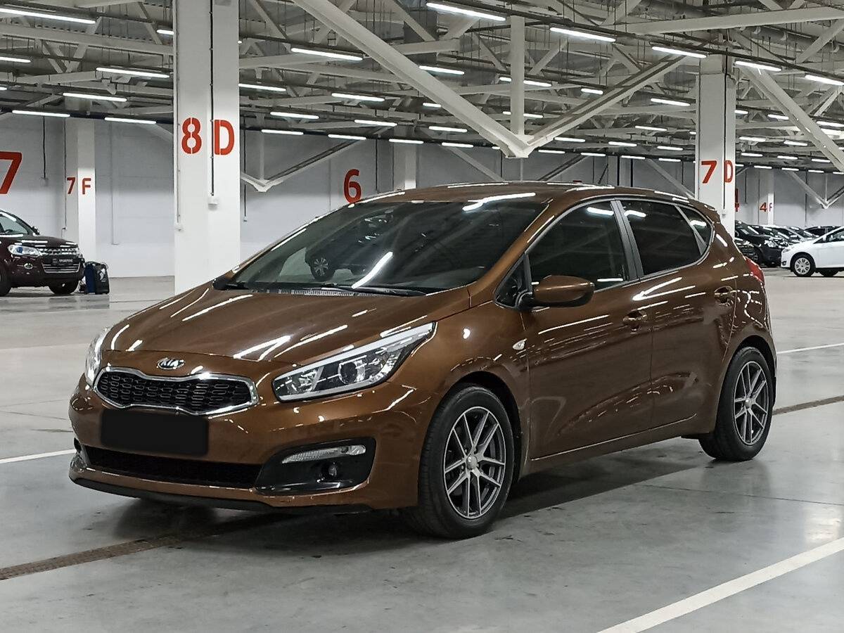 Kia Ceed 2016 года с пробегом. Посмотреть фото