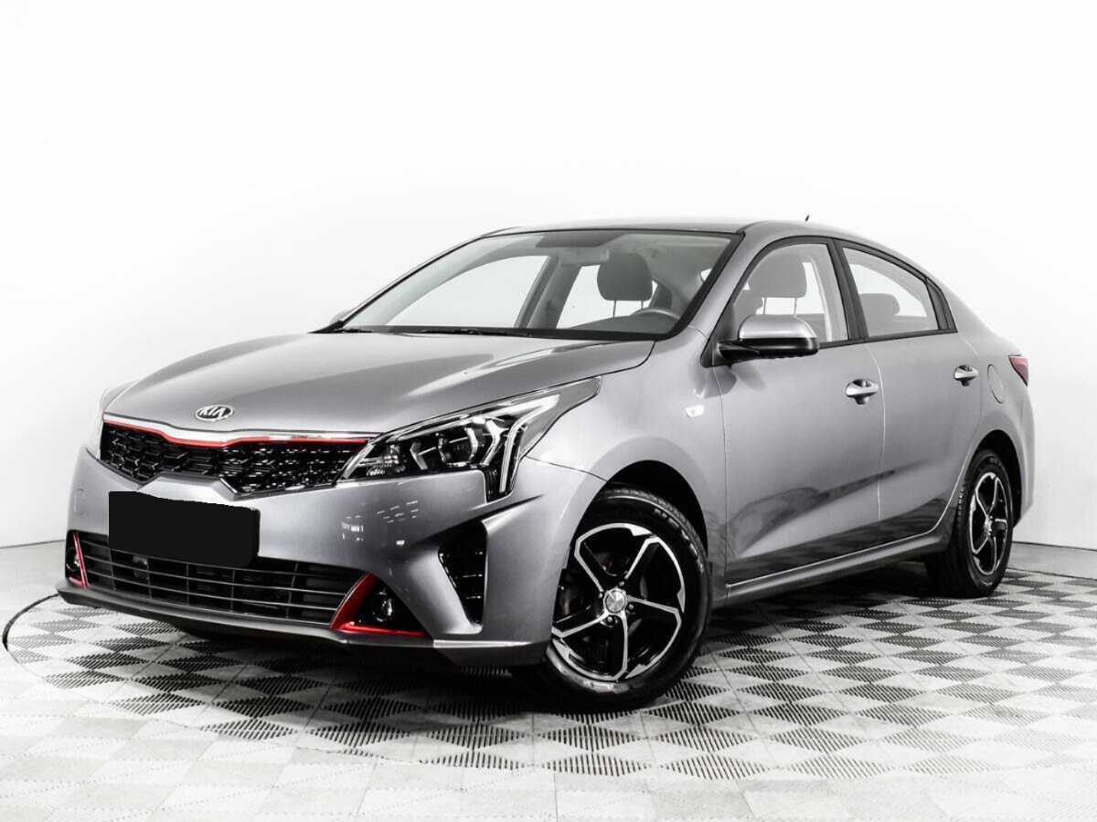 Kia Rio 2021 года с пробегом. Посмотреть фото