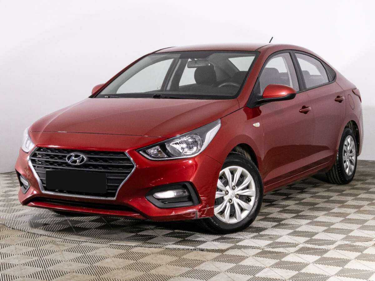 Hyundai Solaris 2019 года с пробегом. Посмотреть фото