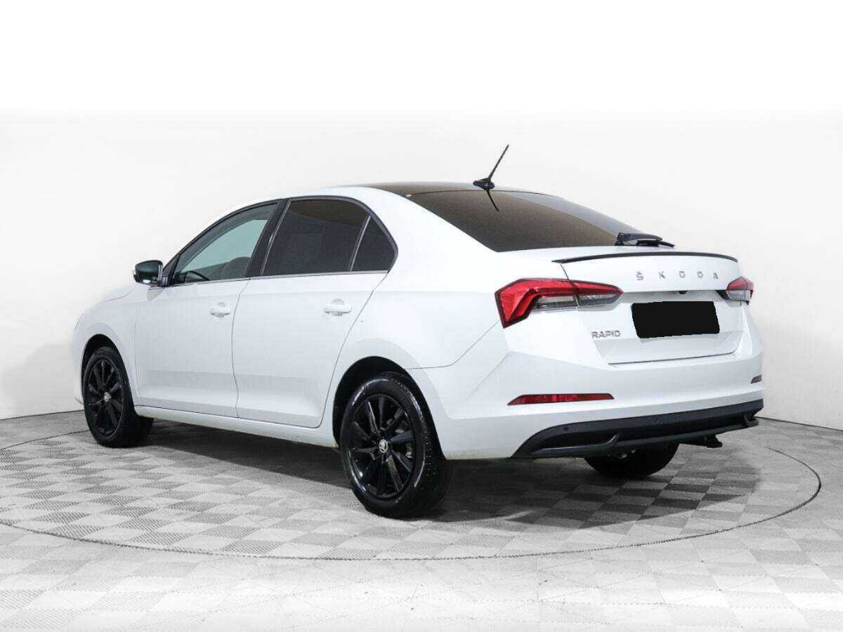 Skoda Rapid 2022 года с пробегом. Фото: #6
