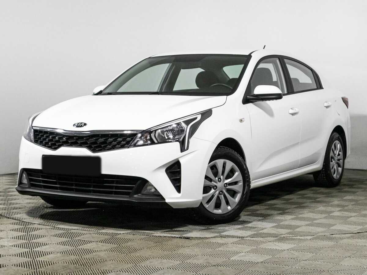 Kia Rio 2021 года с пробегом. Посмотреть фото