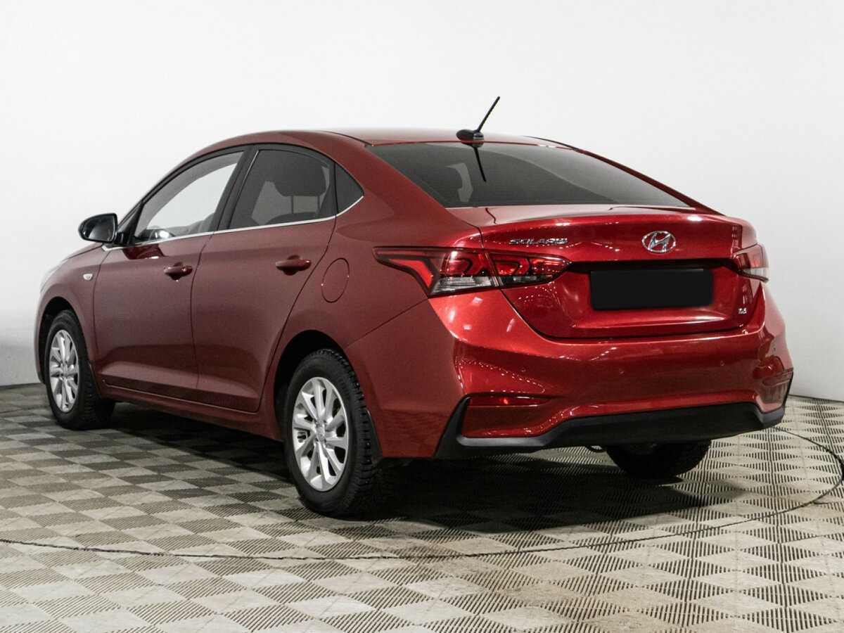 Hyundai Solaris 2017 года с пробегом. Фото: #6