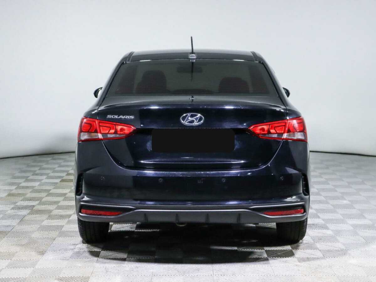 Hyundai Solaris 2021 года с пробегом. Фото: #4