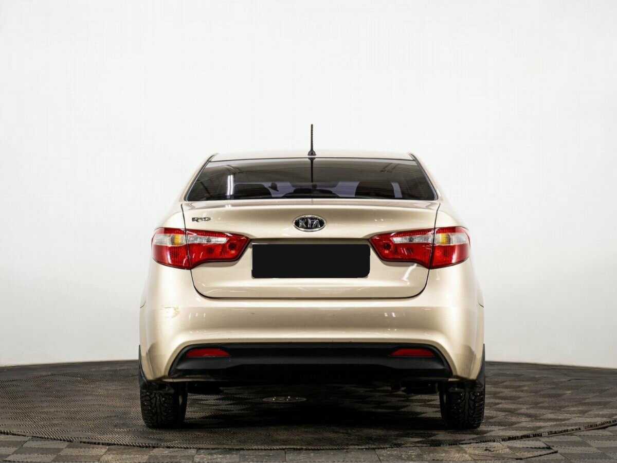 Kia Rio 2012 года с пробегом. Фото: #4