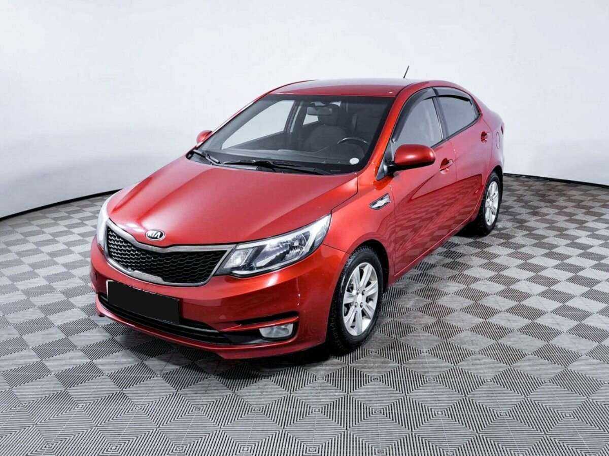 Kia Rio 2015 года с пробегом. Посмотреть фото