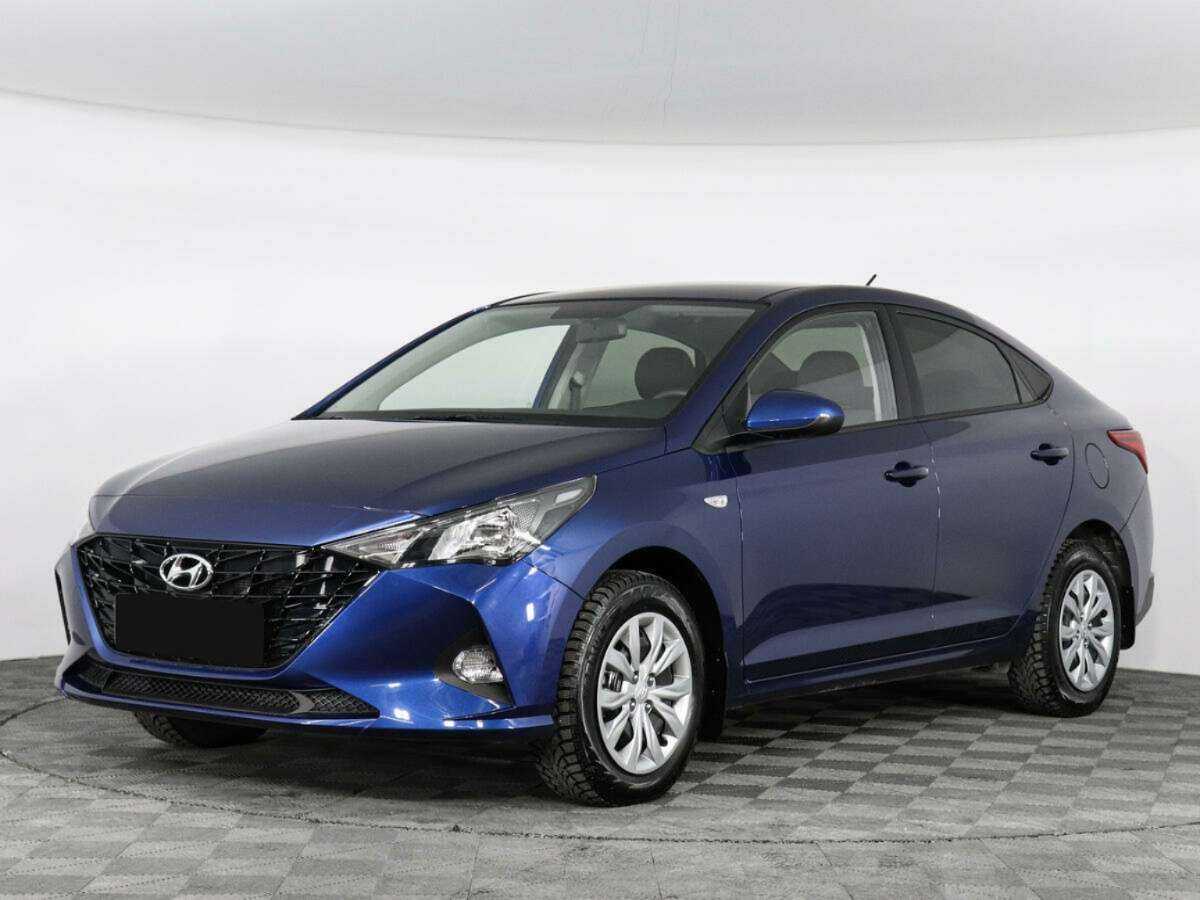 Hyundai Solaris 2021 года с пробегом. Посмотреть фото