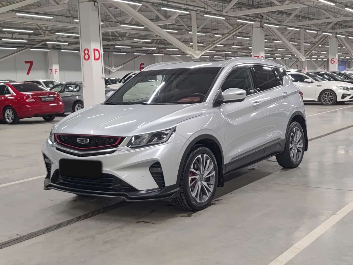 Geely Coolray 2021 года с пробегом. Посмотреть фото