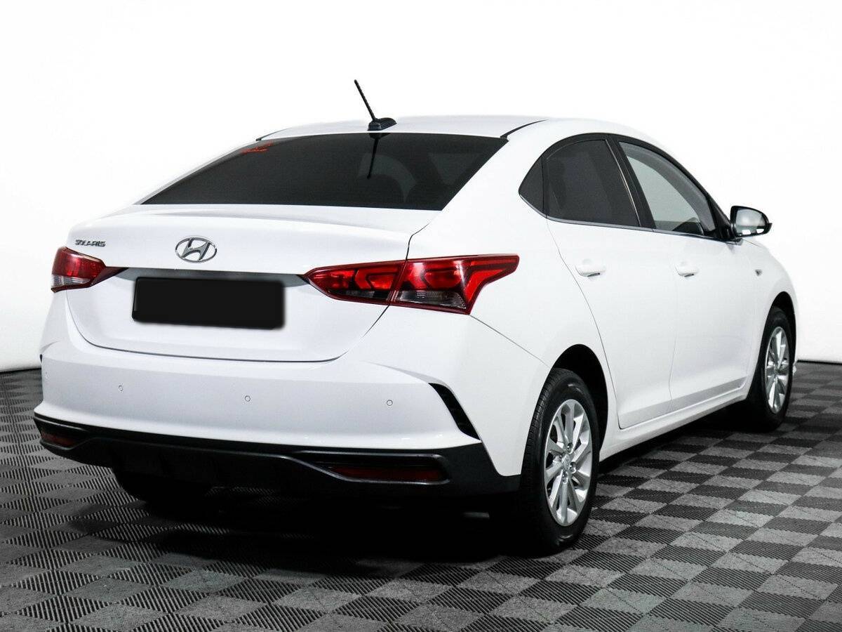 Hyundai Solaris 2021 года с пробегом. Фото: #4