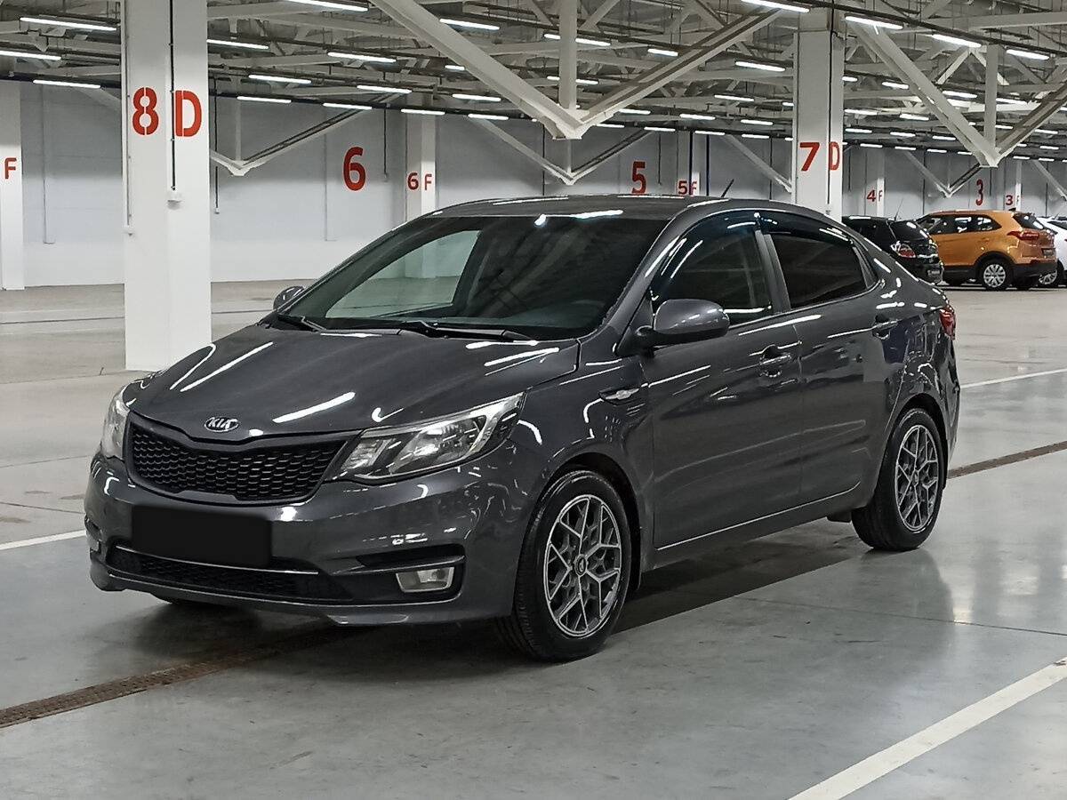 Kia Rio 2016 года с пробегом. Посмотреть фото