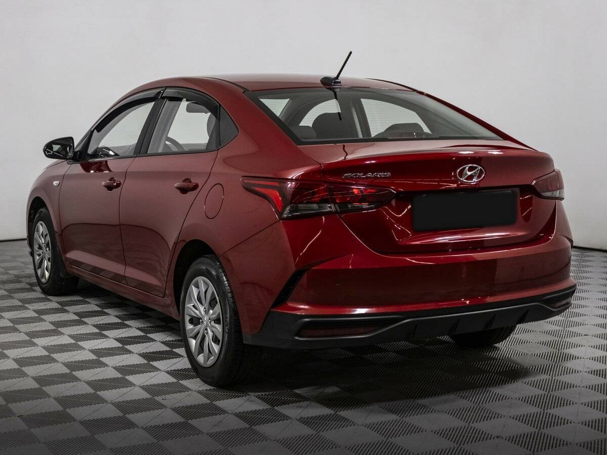 Hyundai Solaris 2020 года с пробегом. Фото: #6