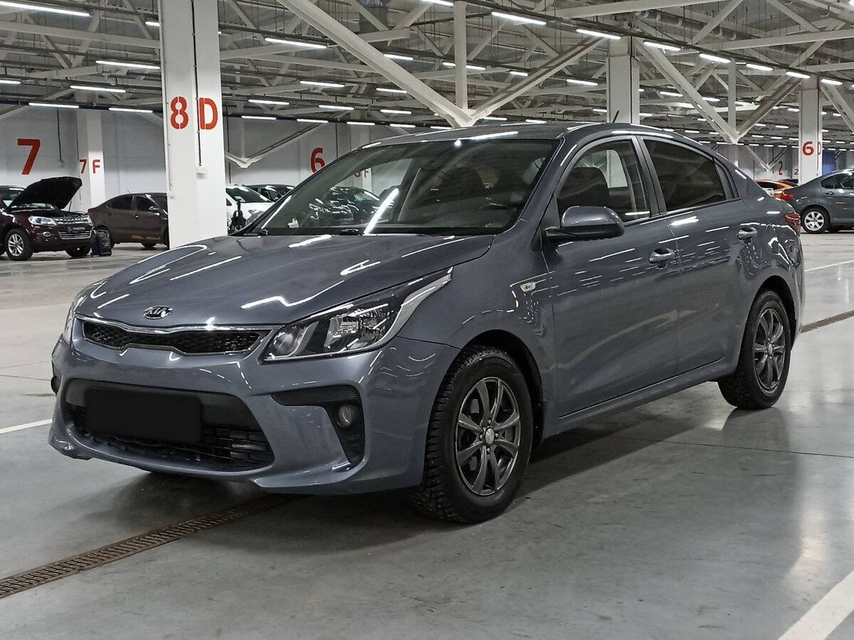 Kia Rio 2018 года с пробегом. Посмотреть фото