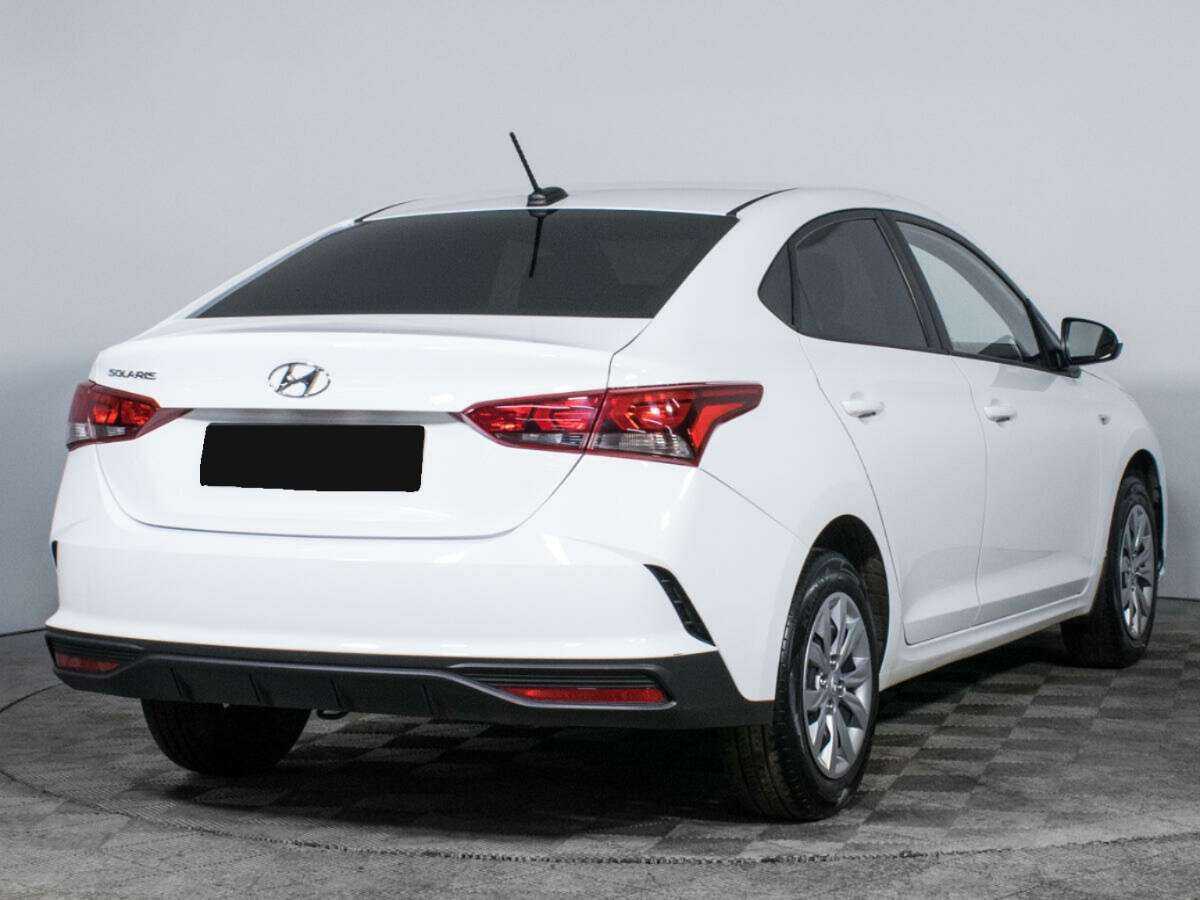 Hyundai Solaris 2021 года с пробегом. Фото: #4