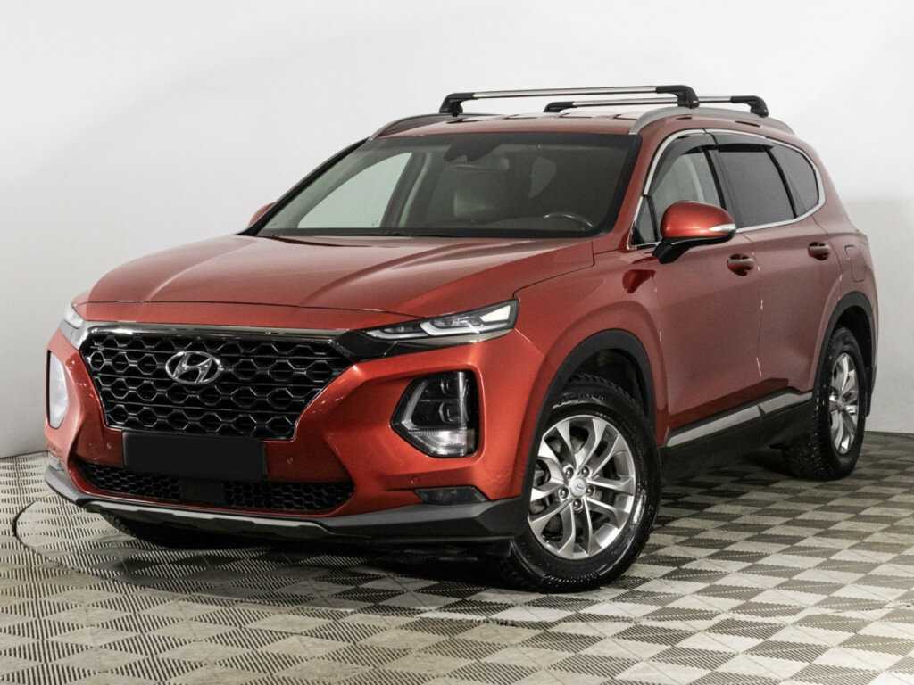 Hyundai Santa Fe 2019 года с пробегом. Посмотреть фото