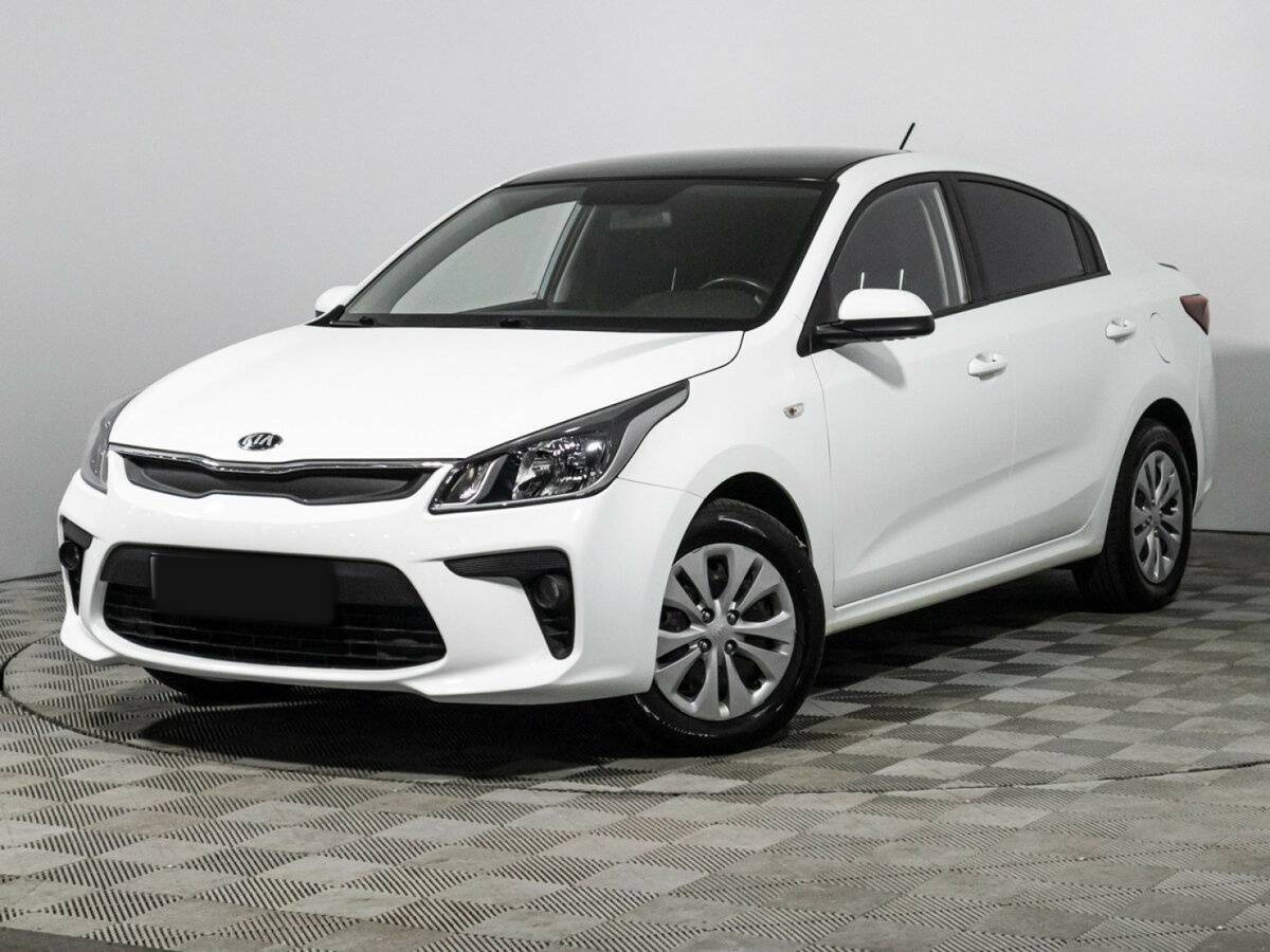 Kia Rio 2019 года с пробегом. Посмотреть фото