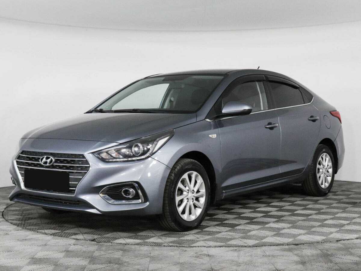 Hyundai Solaris 2018 года с пробегом. Посмотреть фото