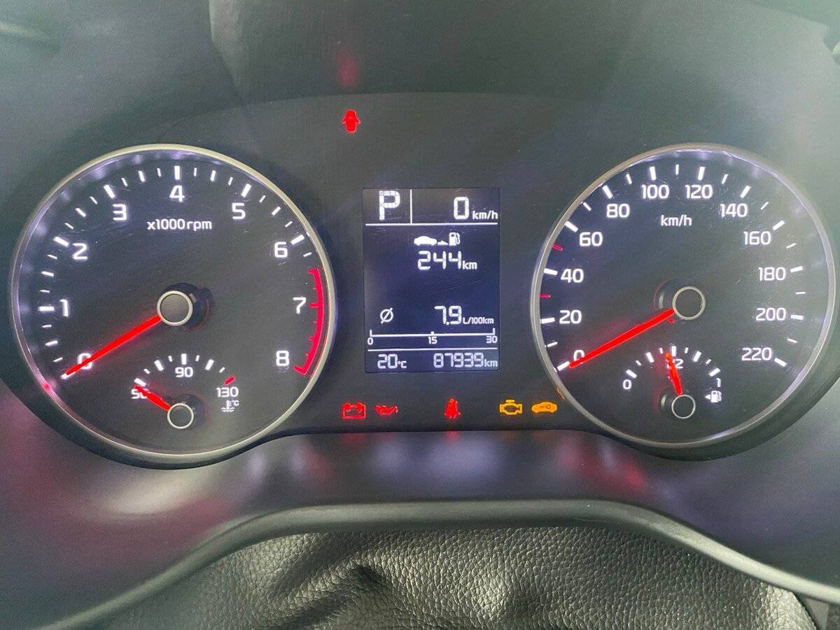 Kia Rio 2020 года с пробегом. Фото: #12