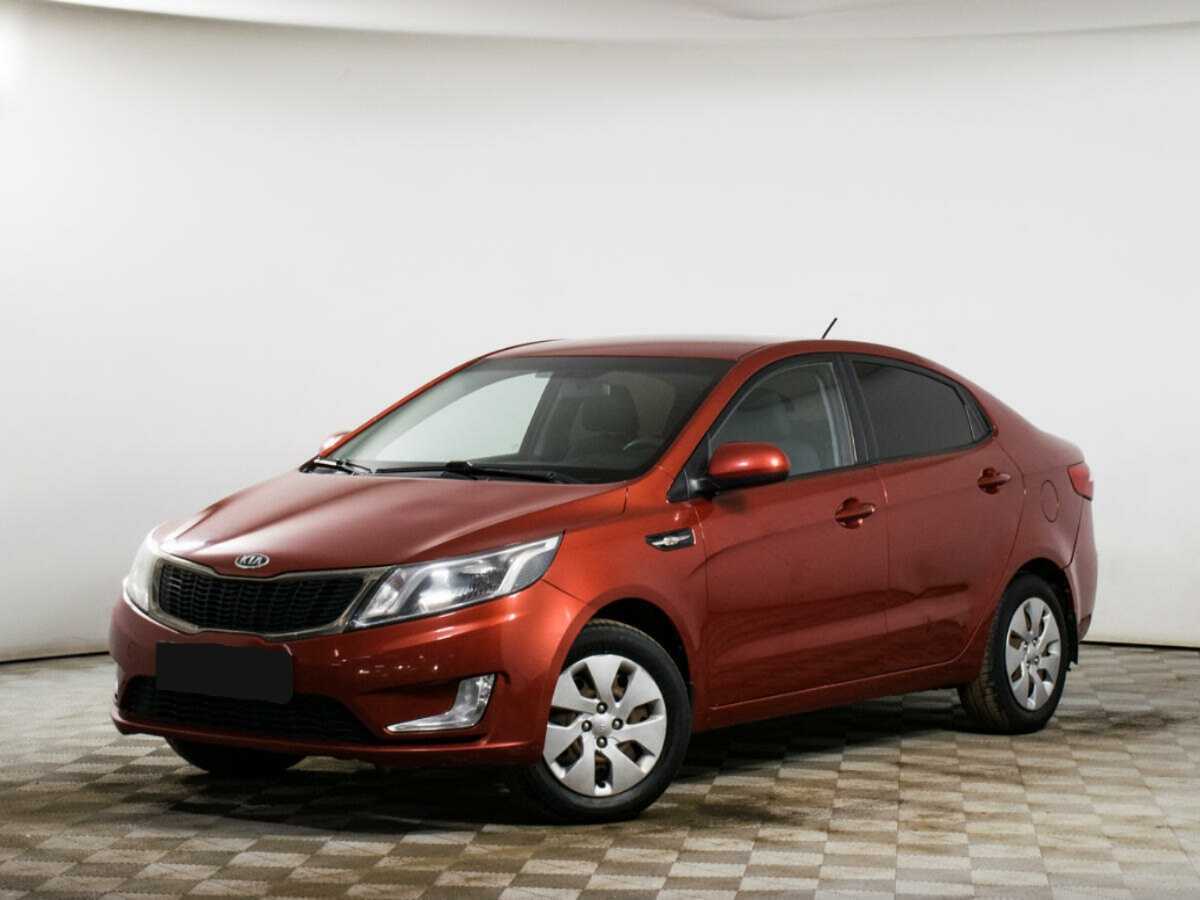 Kia Rio 2012 года с пробегом. Посмотреть фото